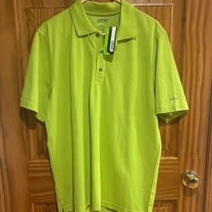 Izod Men's Bright Lime Polo Shirt